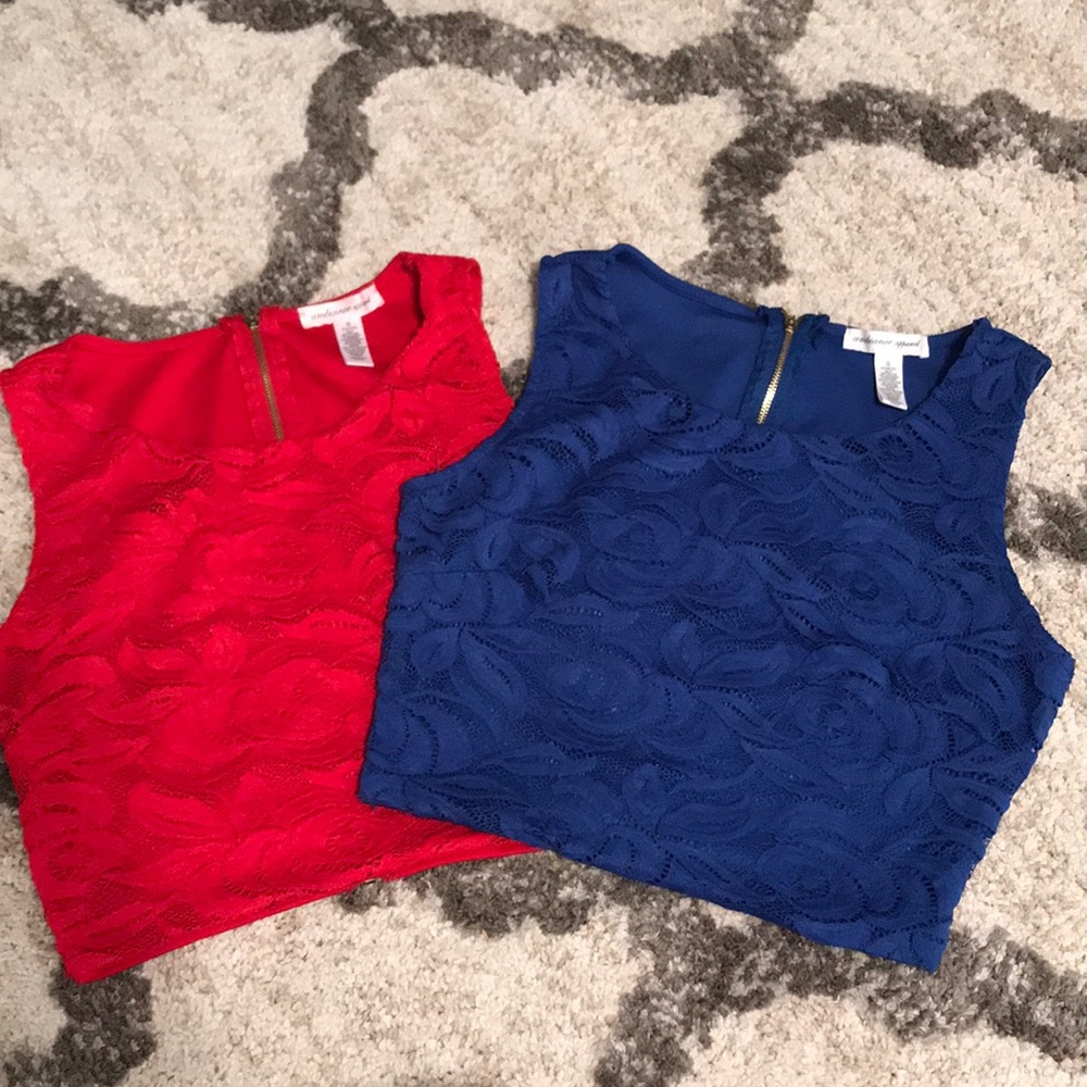 Ambiance appearel crop tops